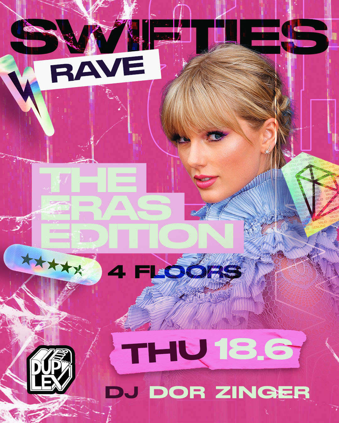 SWIFTIES RAVE | DUPLEX TLV