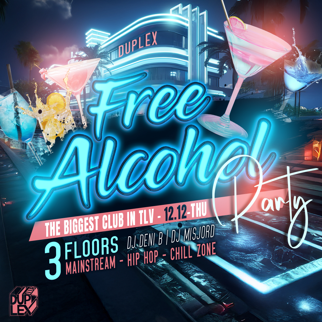 FREE ALCOHOL PARTY