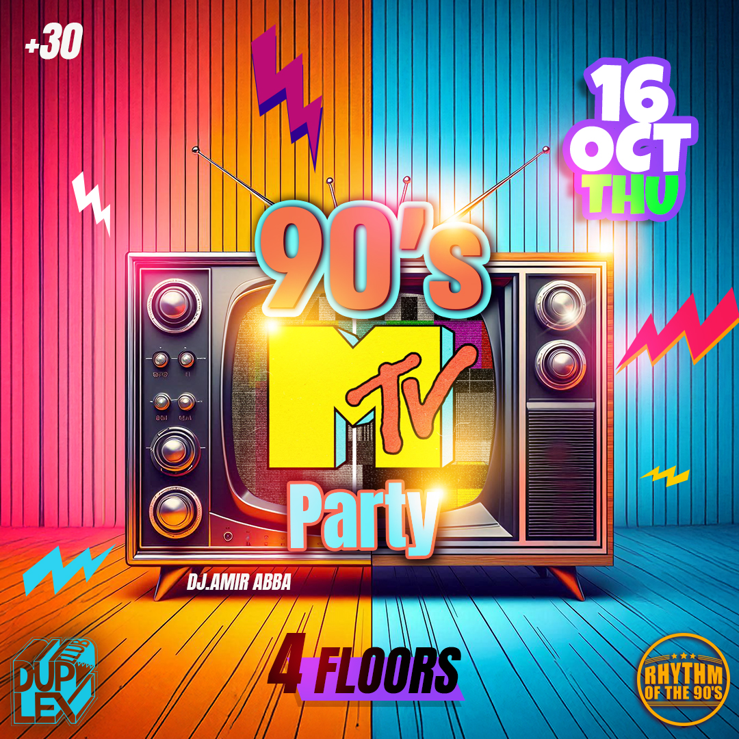 90's party 4 floors duplex club