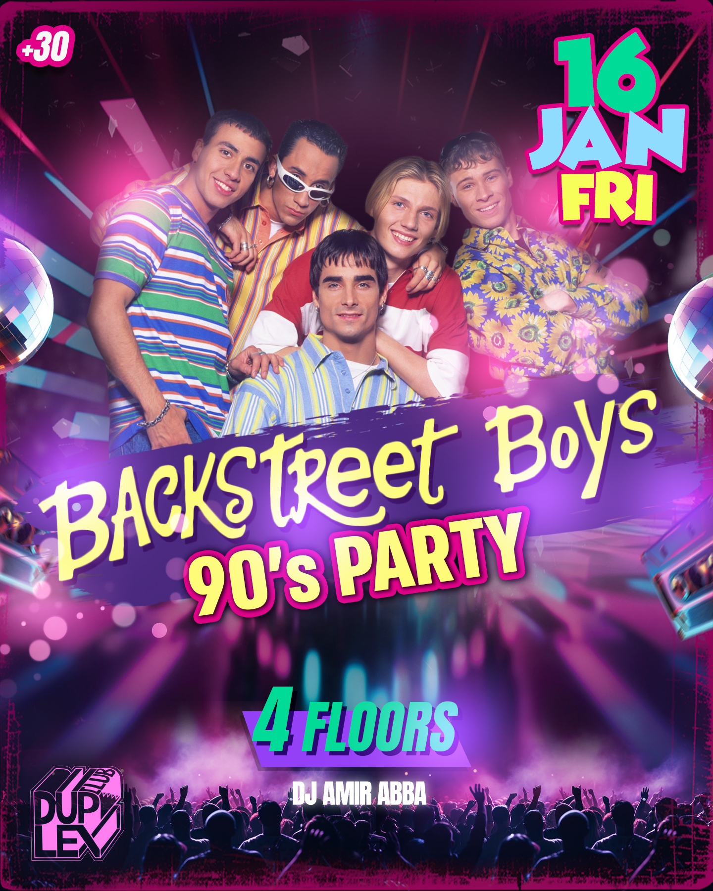 Backstreet Boys 90's Party
