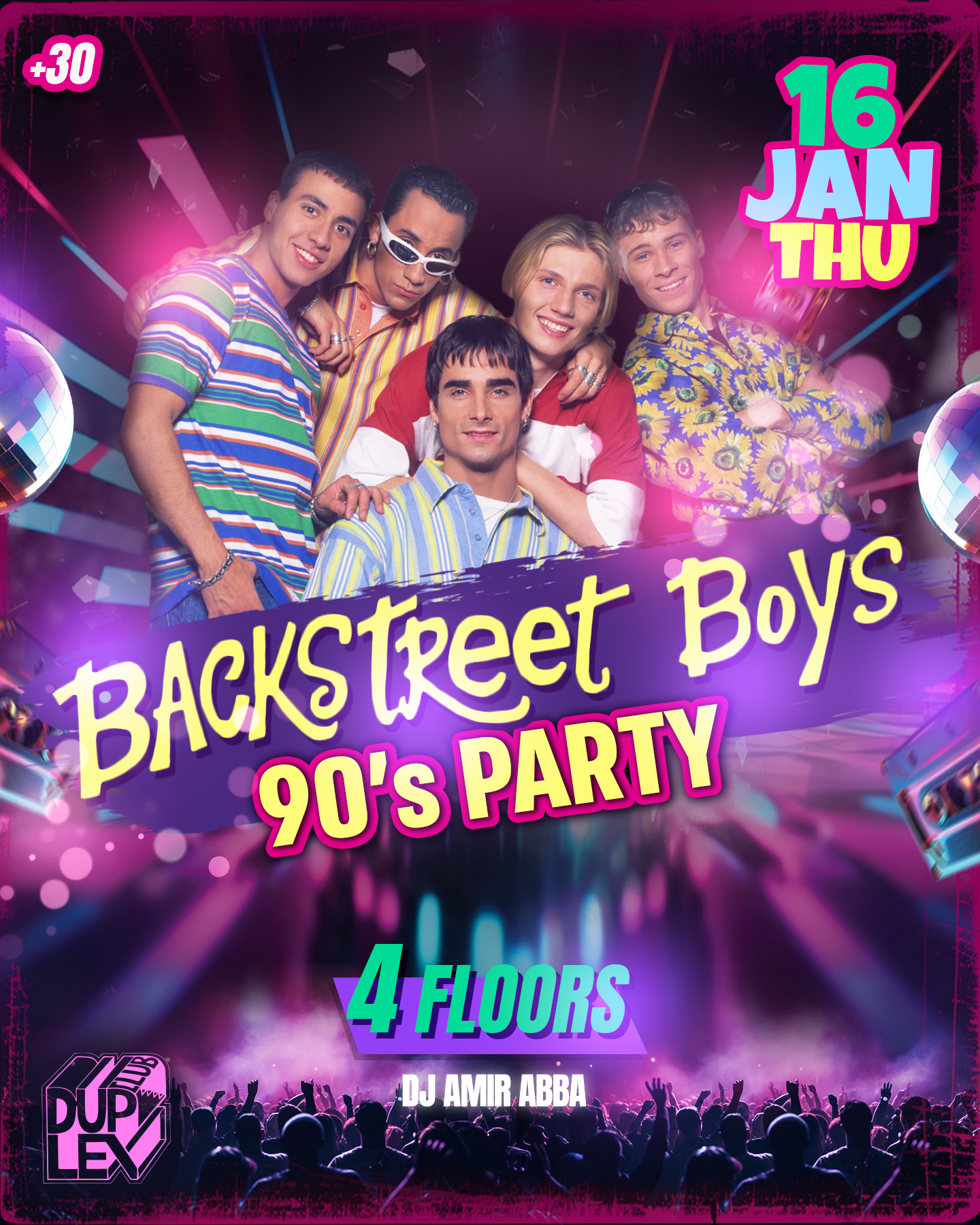 Backstreet Boys 90's Party