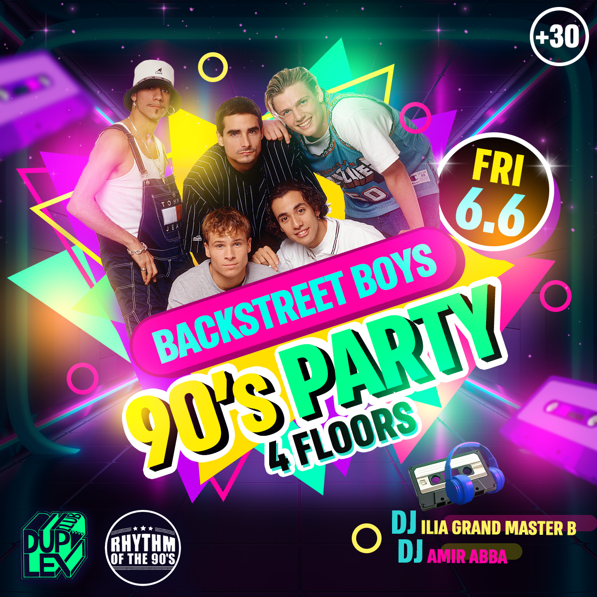 Backstreet Boys 90's Party