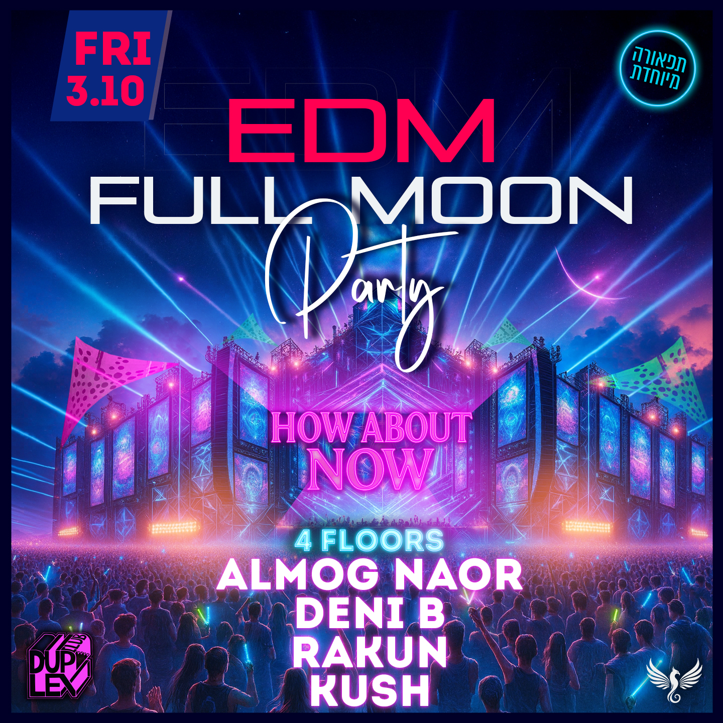 EDM FULL MOON PARTY