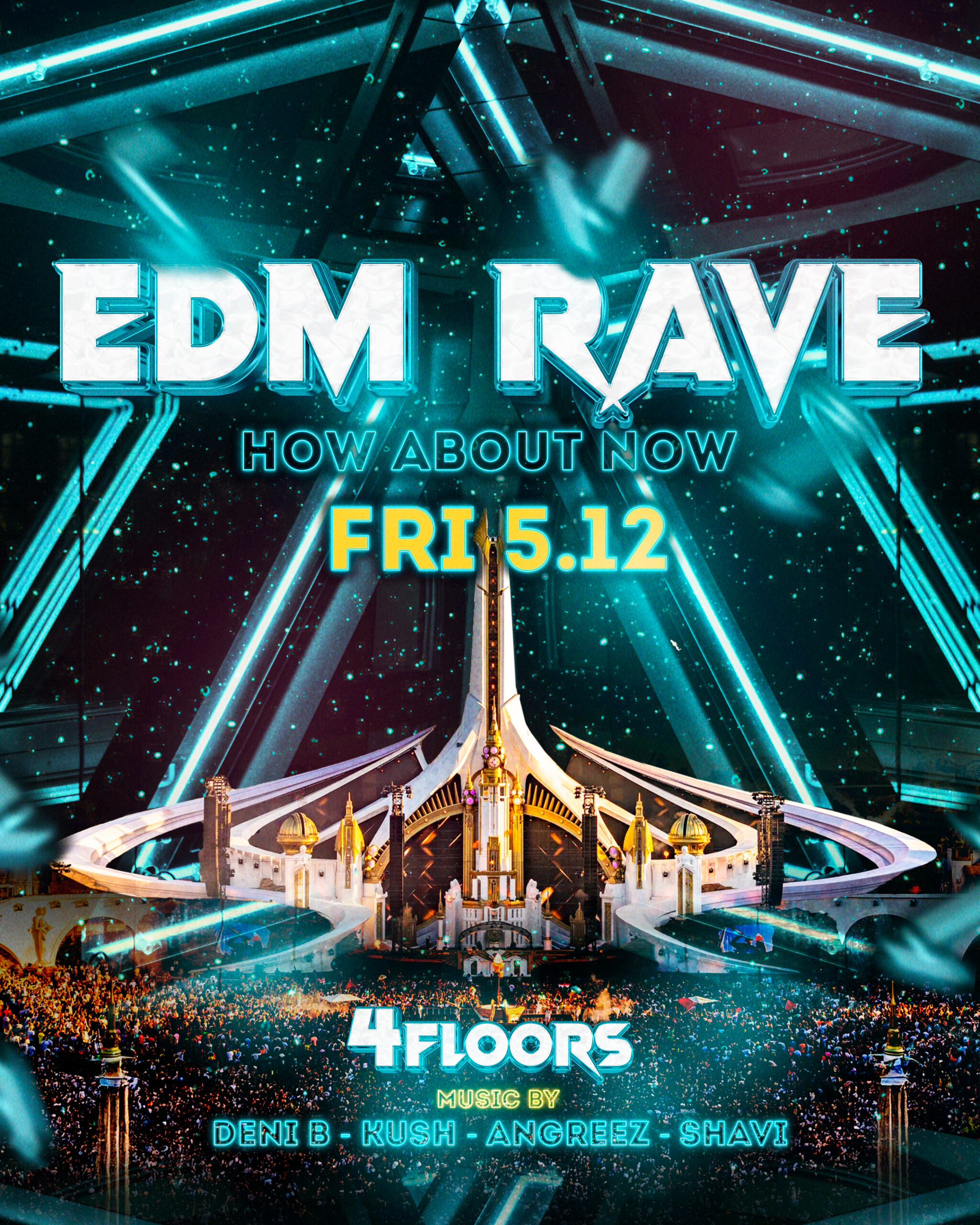 EDM RAVE DUPLEX CLUB