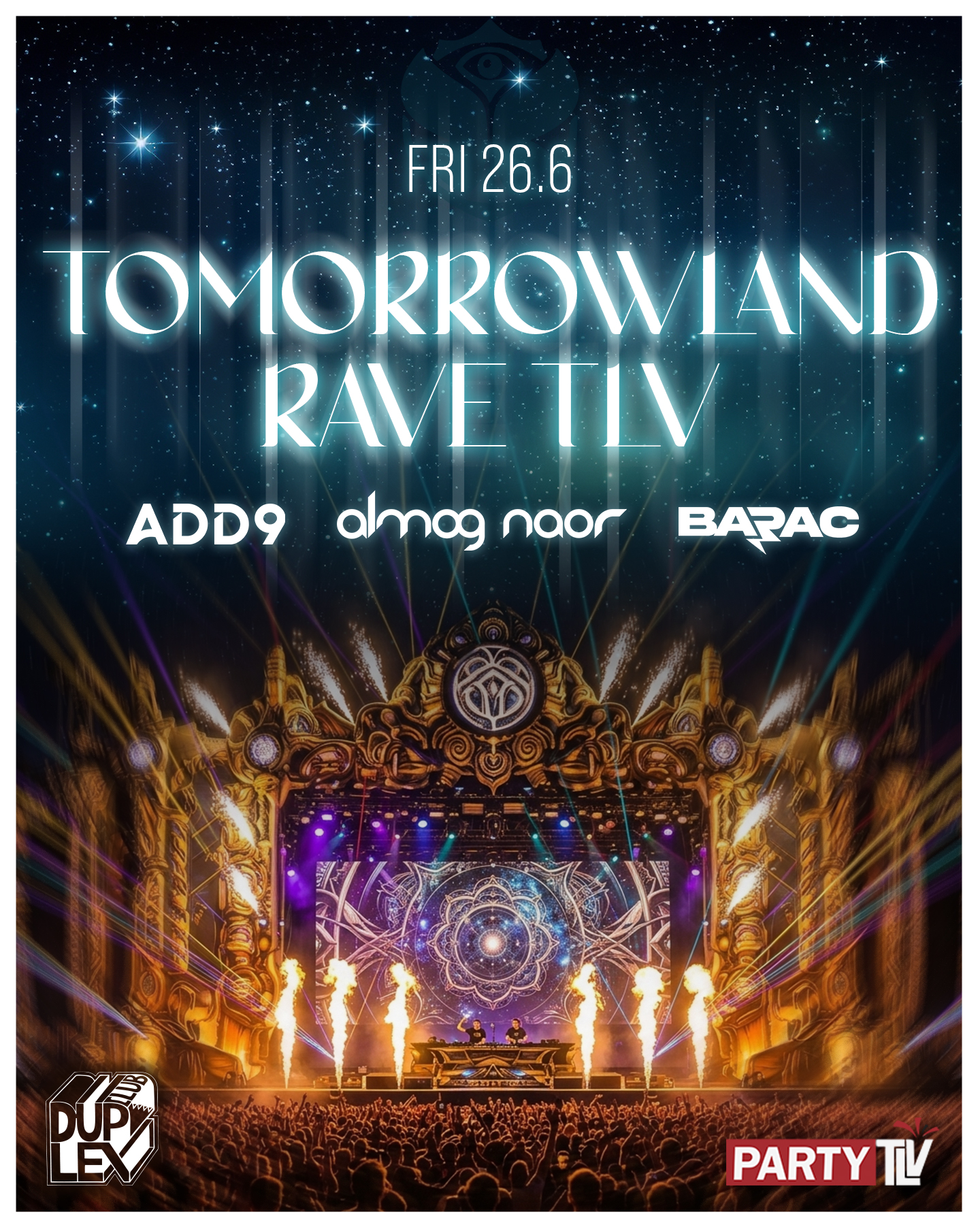 TOMORROWLAND RAVE TLV