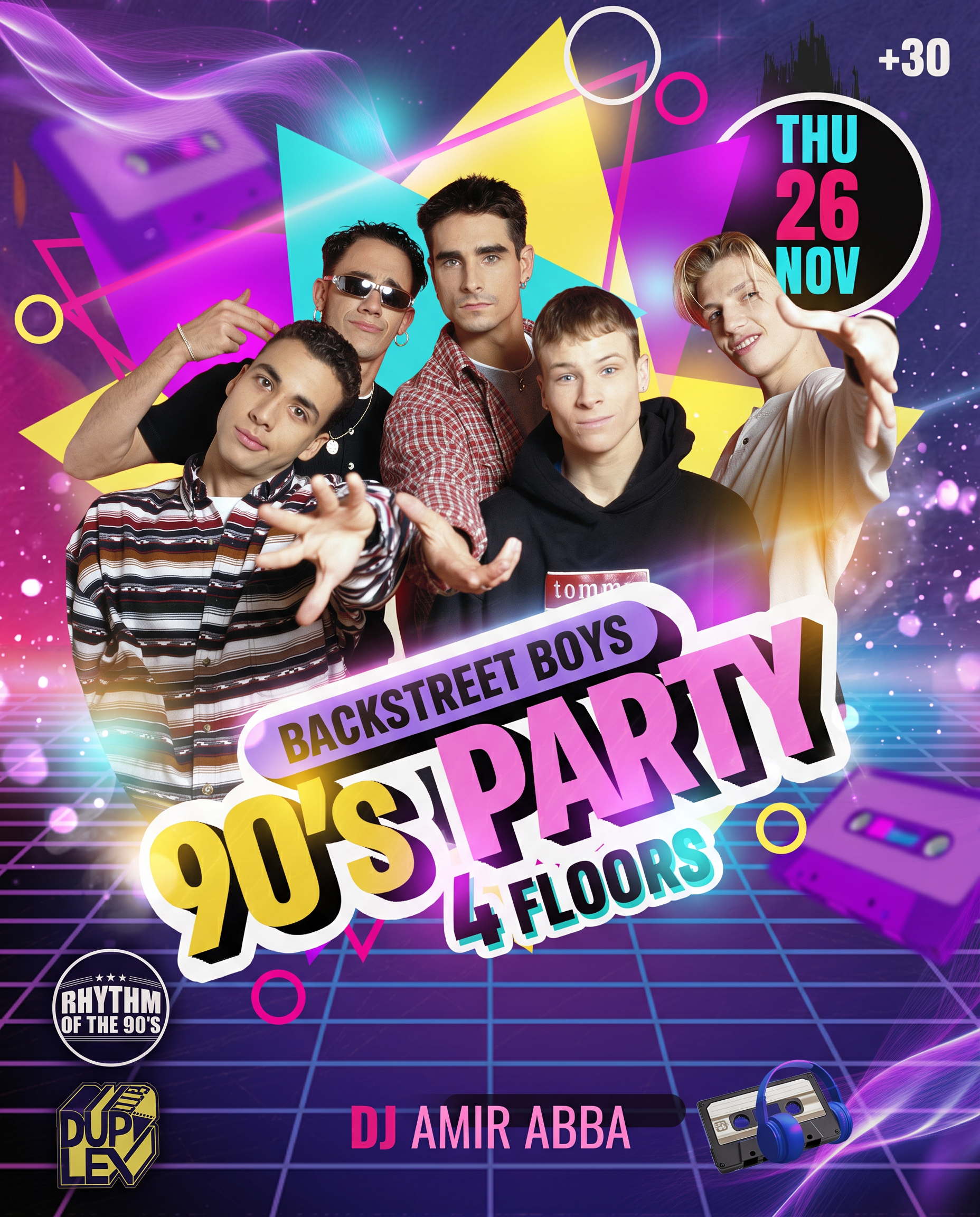 Backstreet Boy 90s Party