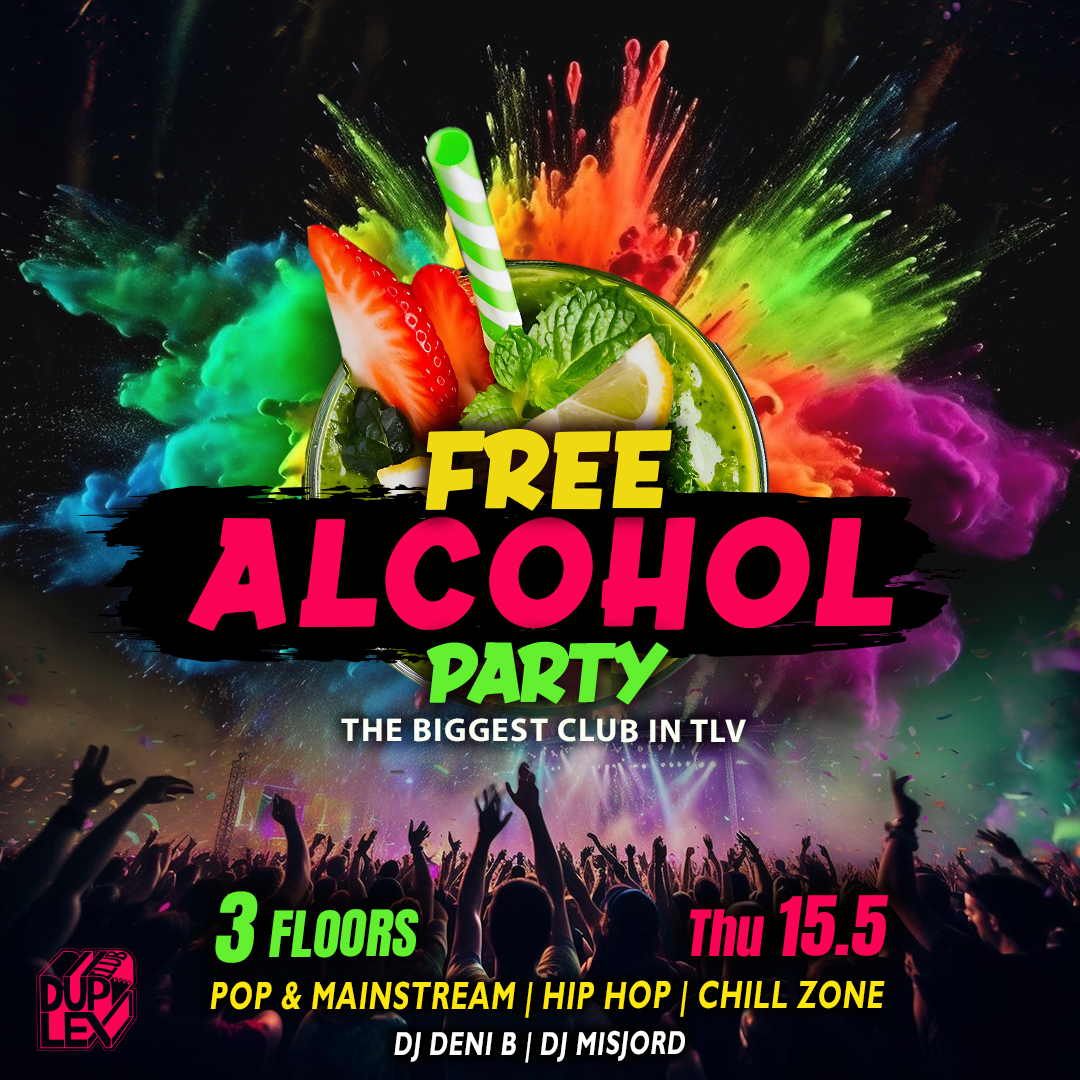 FREE ALCOHOL PARTY