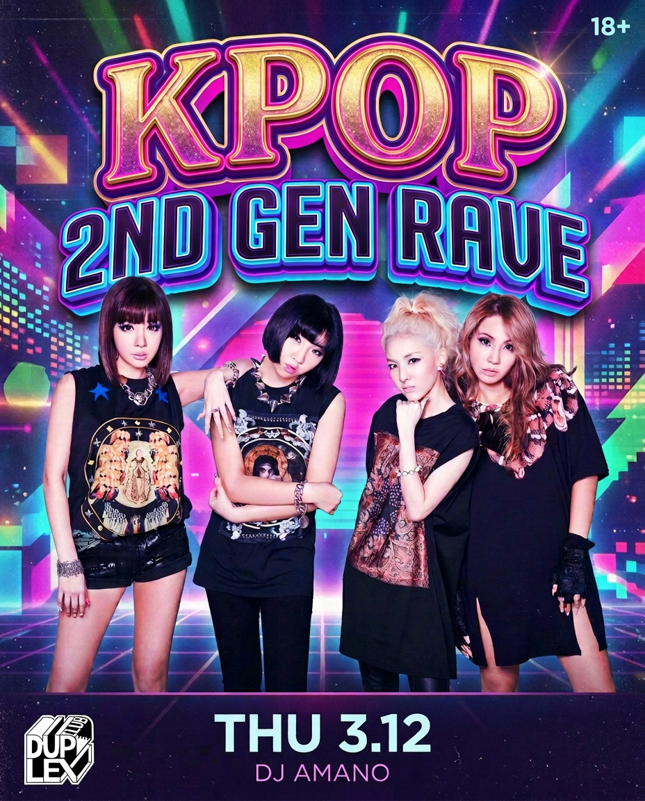 KPOP 2ND GEN RAVE