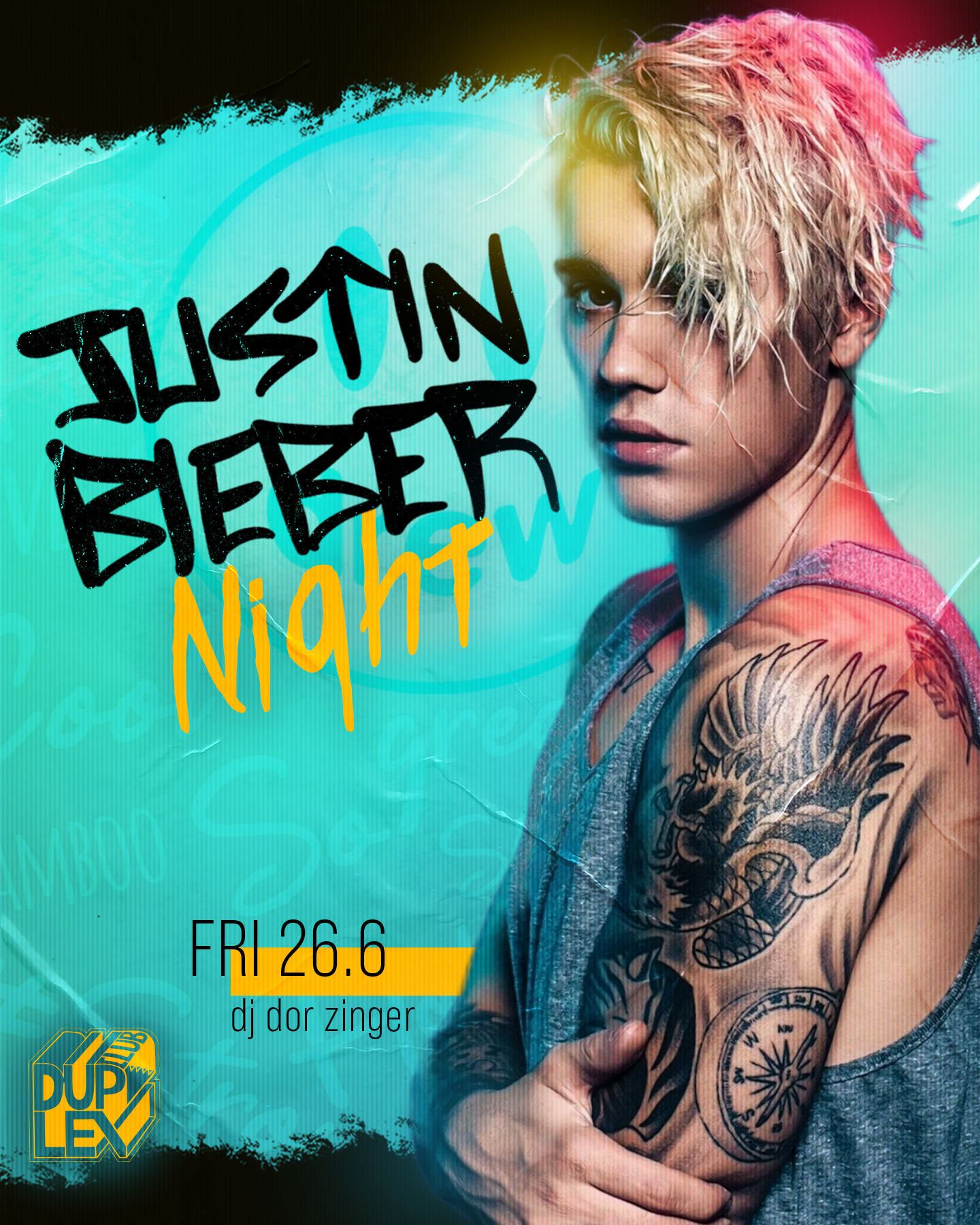 Justin Bieber Night Duplex Club
