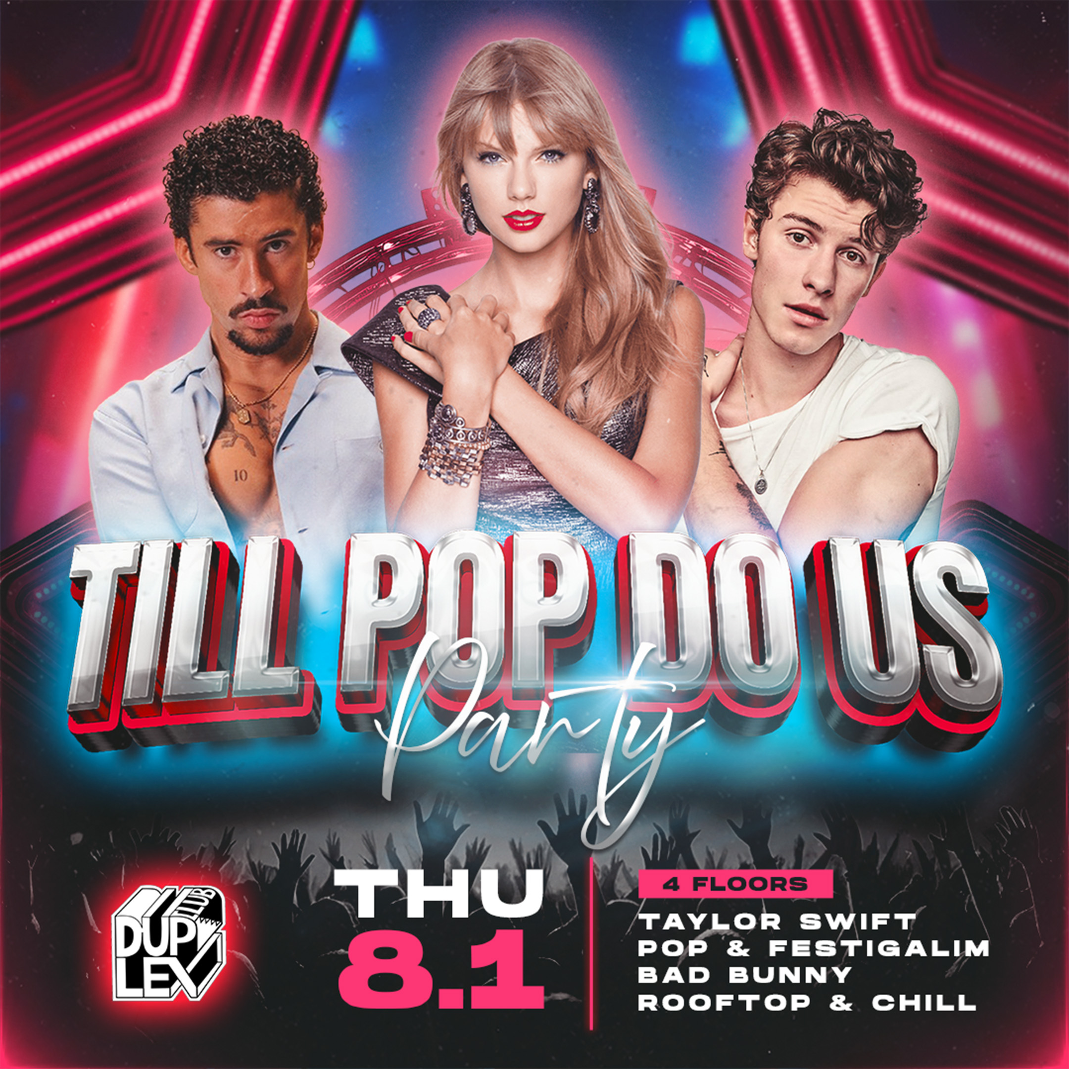 TILL POP DO US PARTy