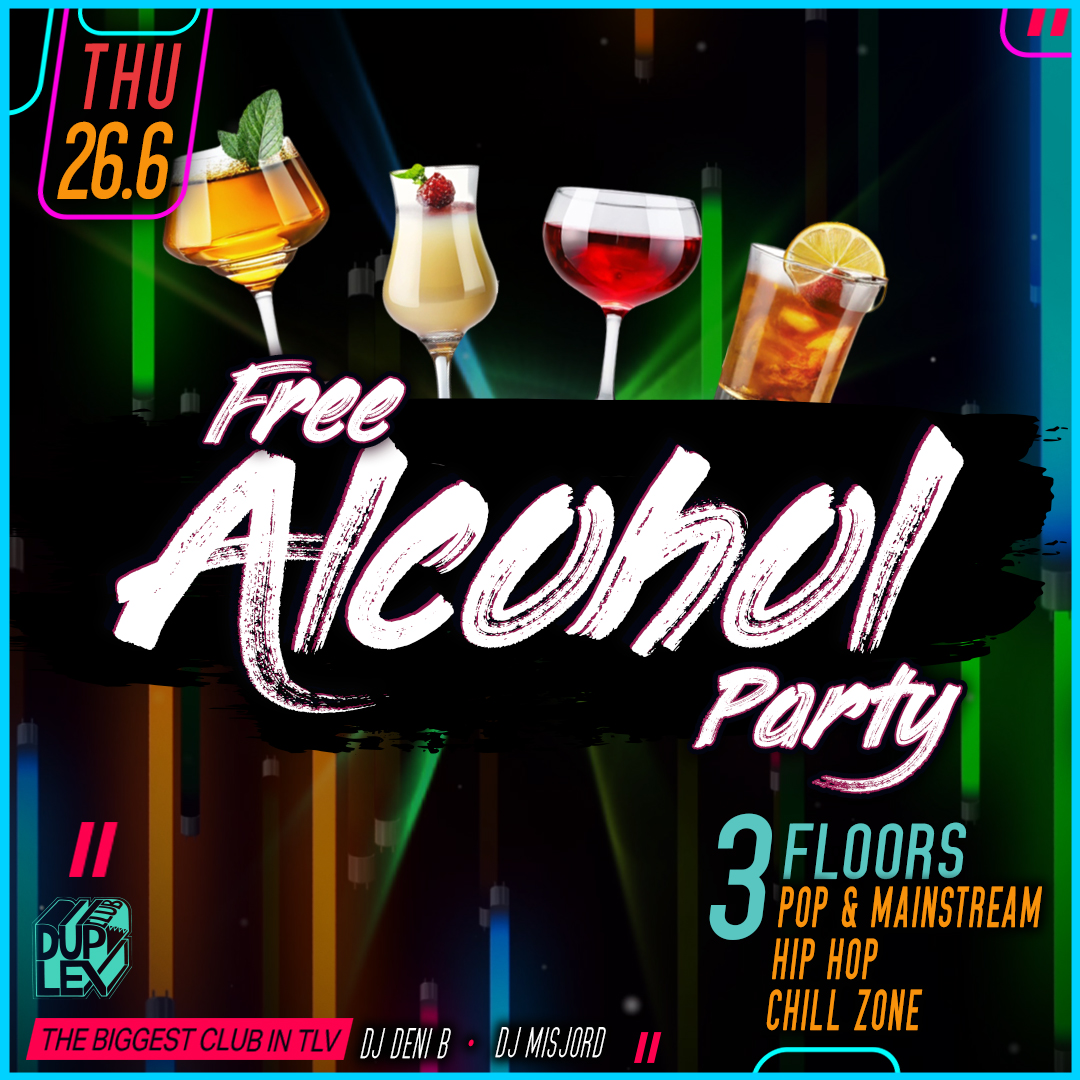 FREE ALCOHOL PARTY