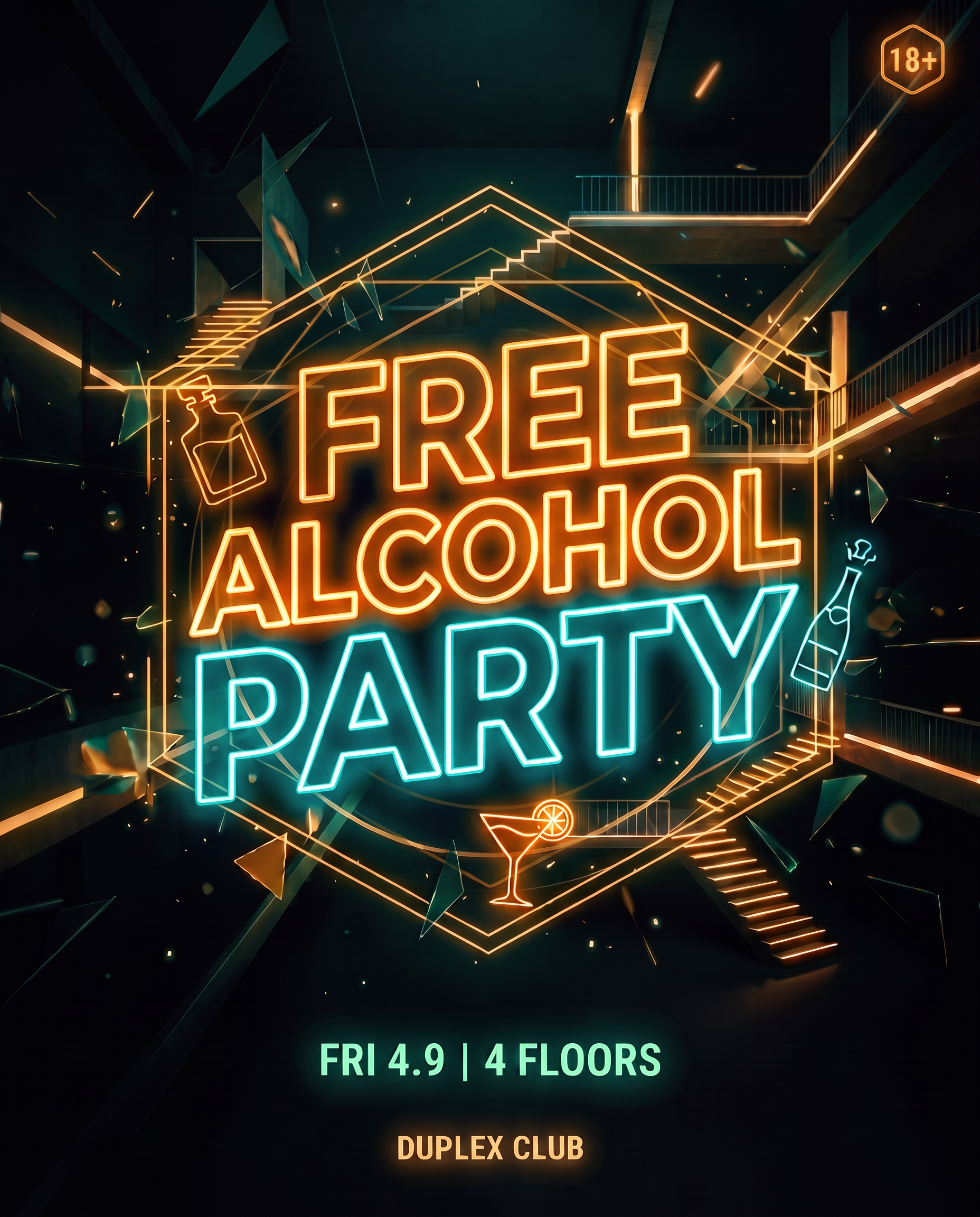 Free Alcohol Party