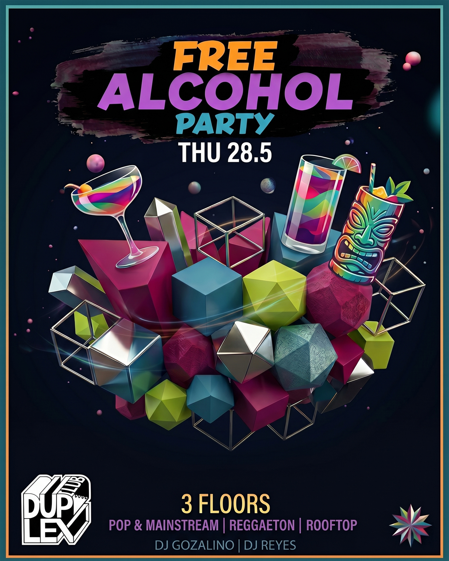 Free Alcohol Party