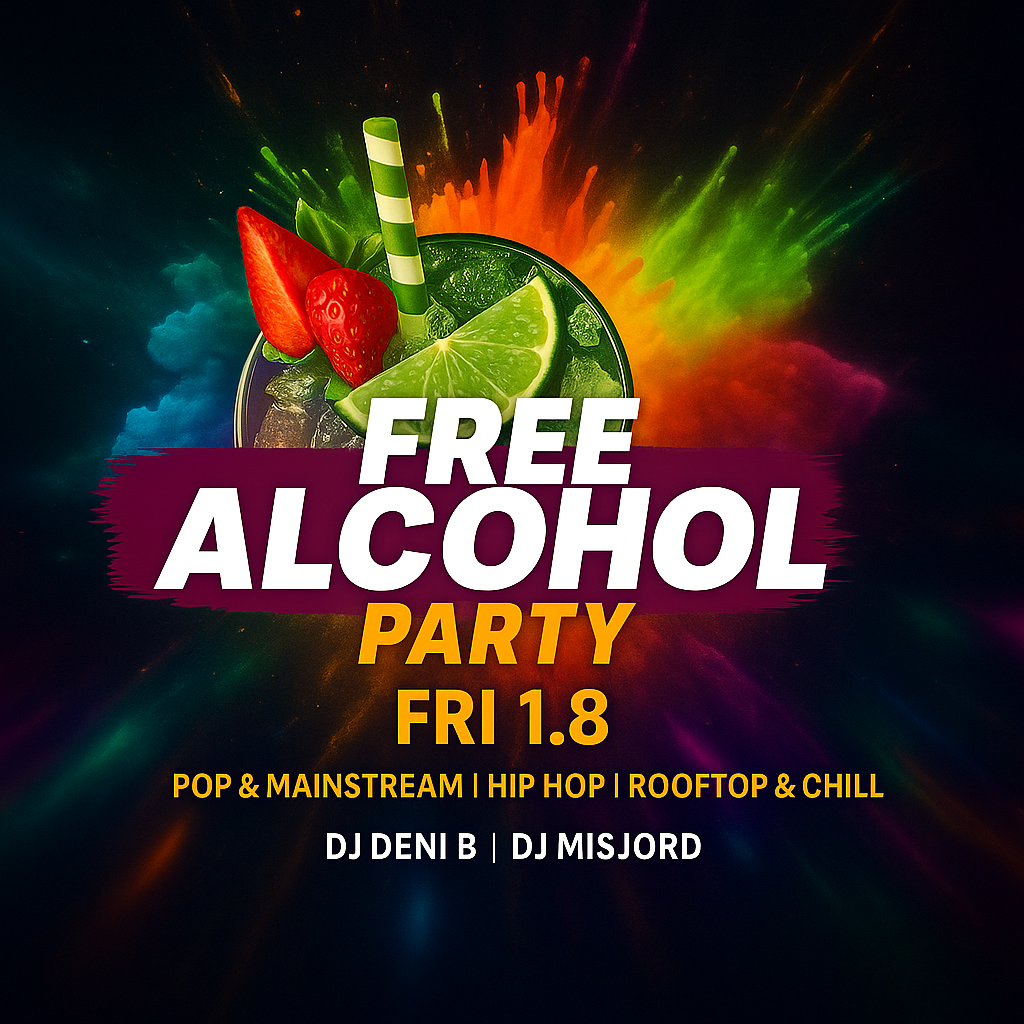 Free Alcohol Party