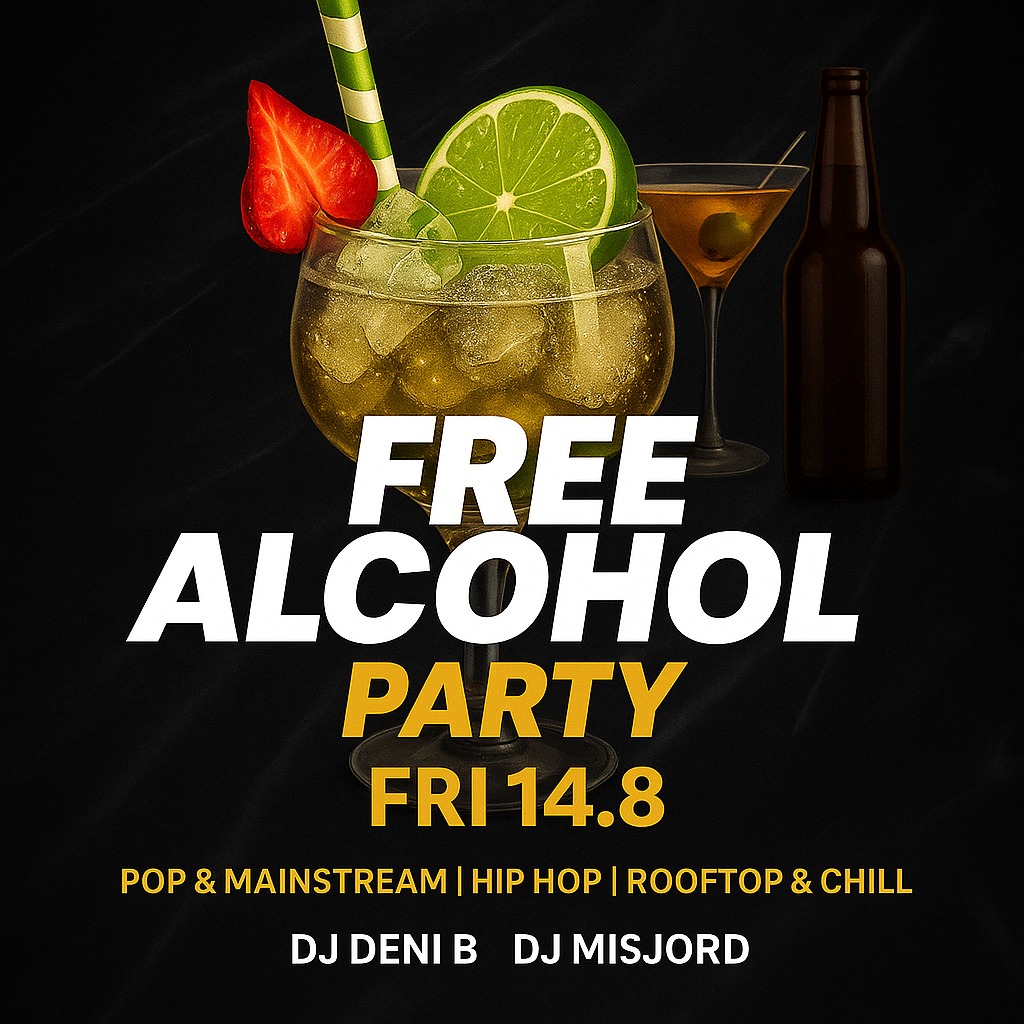 Free Alcohol Party