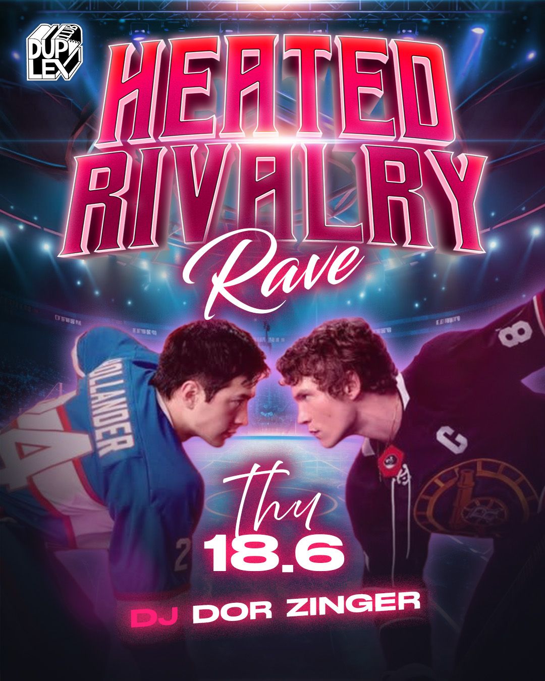Heated Rivalry Rave Duplex CLub