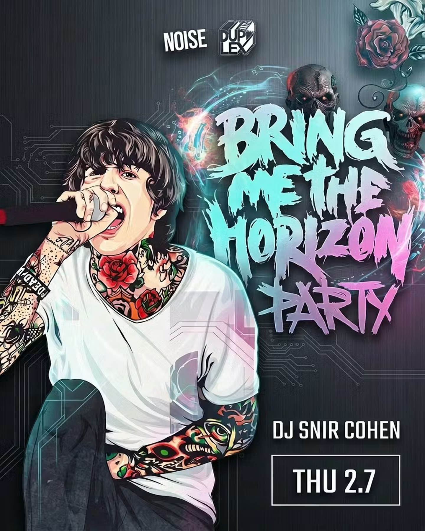 Bring Me Horizon Party Duplex Club