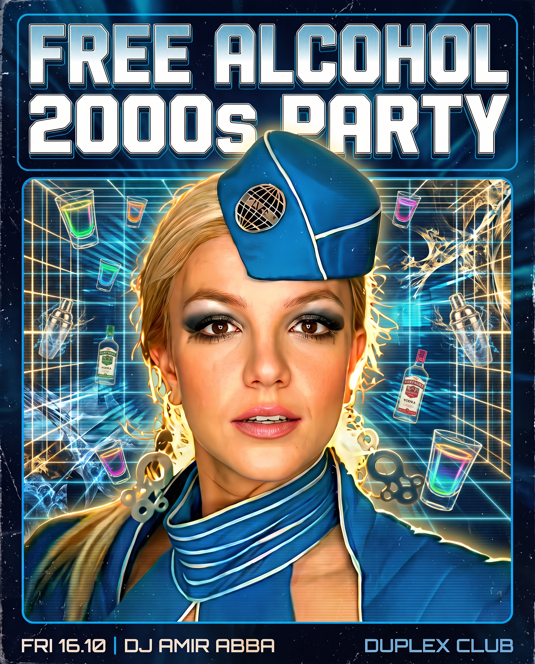 Free Alcohol 2000's Party Duplex Club